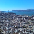 Golden Gate view from the Coit Tower