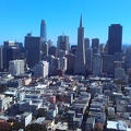 Financial district view from the Coit Tower