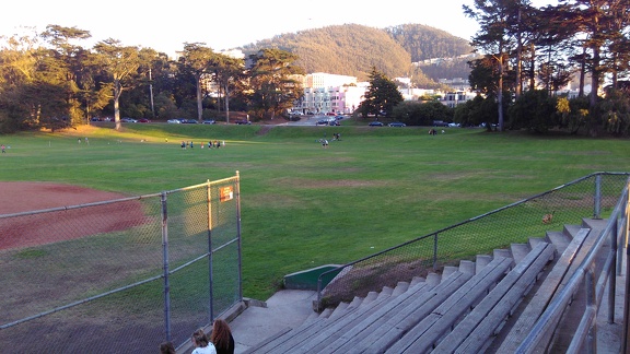 Baseball field at the Golden Gate park #2