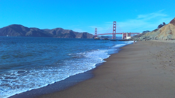 The Golden Gate from Baker Beach