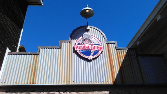 Bubba Gump Shrimp Company banner