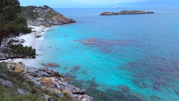 Turquoise Cíes Islands