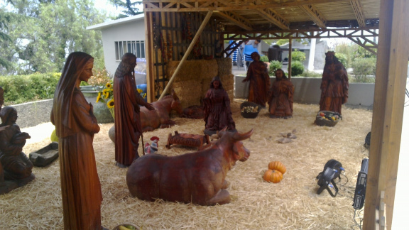 Christmas crib at Cerro San Cristobal #2