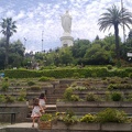 The Inmaculada statue in Cerro San Cristobal