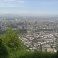 View of Santiago from Cerro San Cristobal