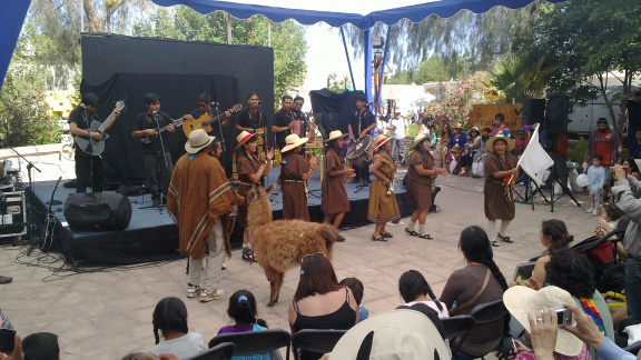 Traditional dance at San Pedro de Atacama #1