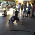 Breakdancers in Santiago