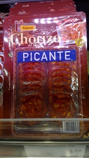 Spicy chorizo from León