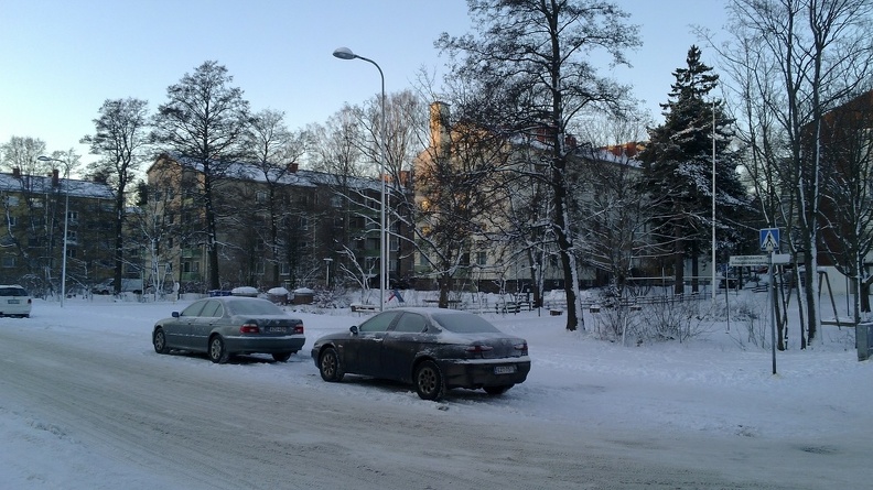 Snow in Lauttasaari 2015#2