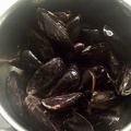 Boiling "moules frites"