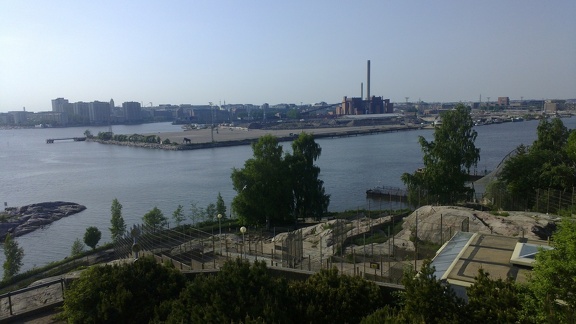 View from Korkeasaari