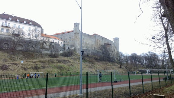 Old Tallinn from west walls