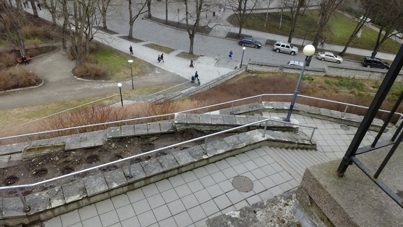 Stairs down from Old Tallinn