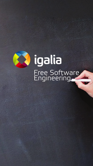 Igalia wallpaper for the N9 and N950 MeeGo devices