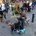 Percussionist with a bottles Xylophone at Aleksanterinkatu, back
