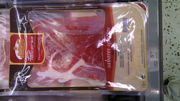 Serrano ham from León in Helsinki