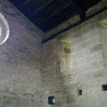 Inside St. Mary's church at Caaveiro's monastery