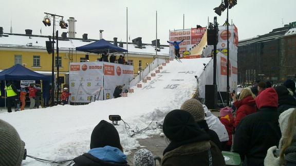 Ski jumping at Kamppi
