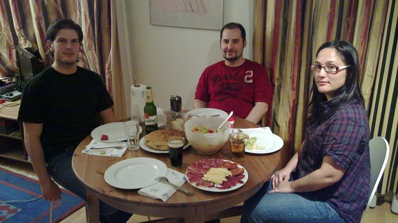 Spanish dinner at Helsinki with Igalians