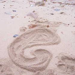 Sand GNOME creation process, A Coruña, Apr 2004