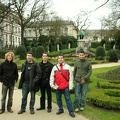 Coruña's crew in Brussels