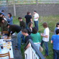 Igalia's crew having churrascada at Calvaris' home #2
